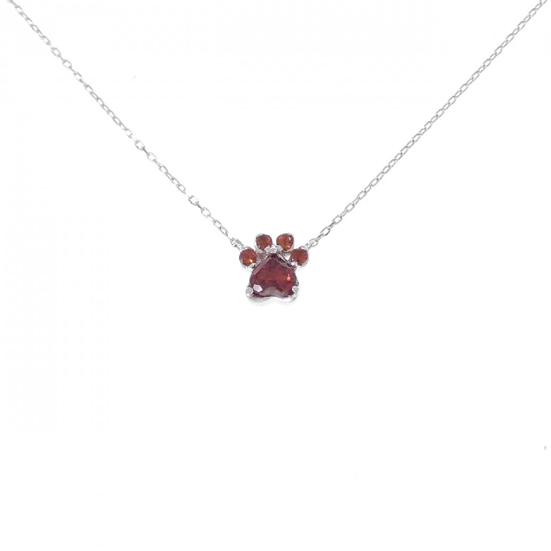 K10WG Garnet Necklace - Hàng hiệu Authentic 857031