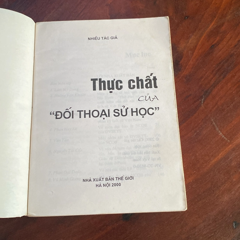 Combo 2 cuốn: ĐỐI THOẠI SỬ HỌC - THỰC CHẤT CỦA "ĐỐI THOẠI SỬ HỌC" (XB NĂM 2000) 471950