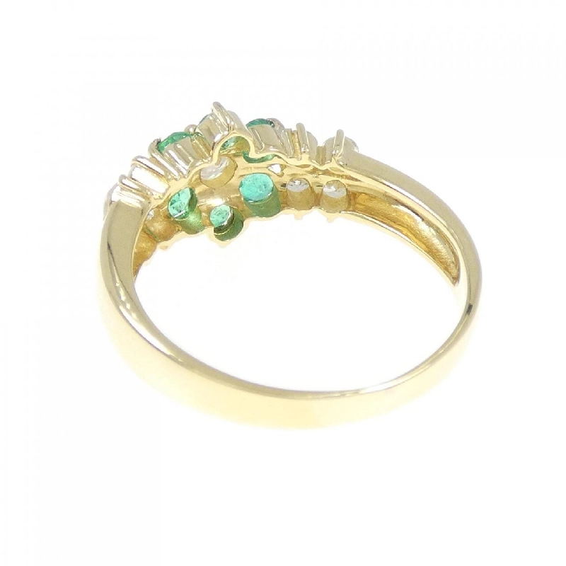 Nhẫn ngọc lục bảo K18YG 0.36CT 672373