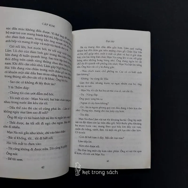 [Sách Cũ] Đợi Chờ - Cáp Kim 593606