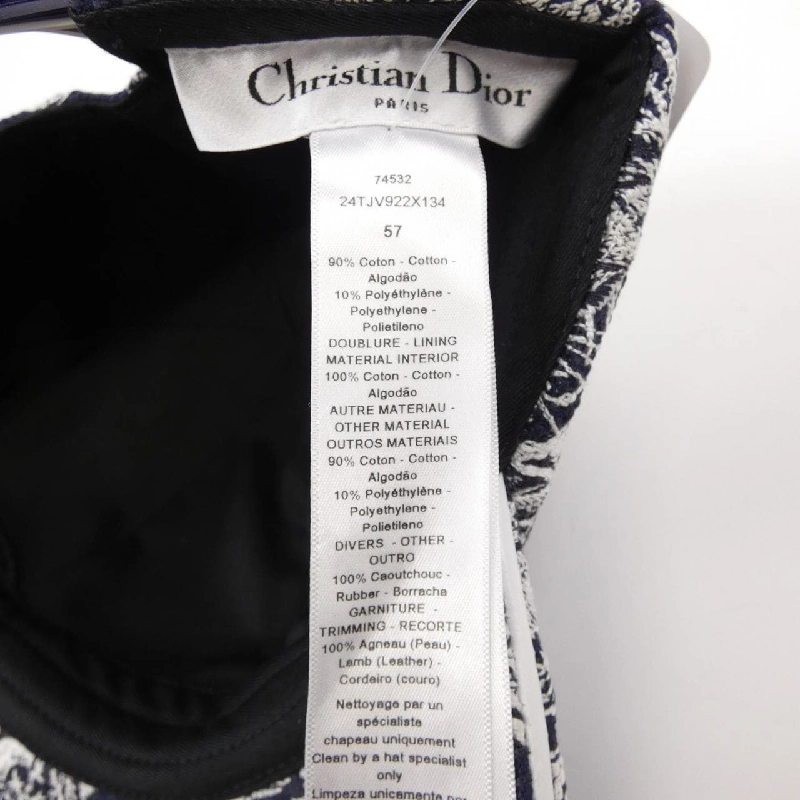 Mũ CHRISTIAN DIOR - Hàng hiệu Authentic 834332