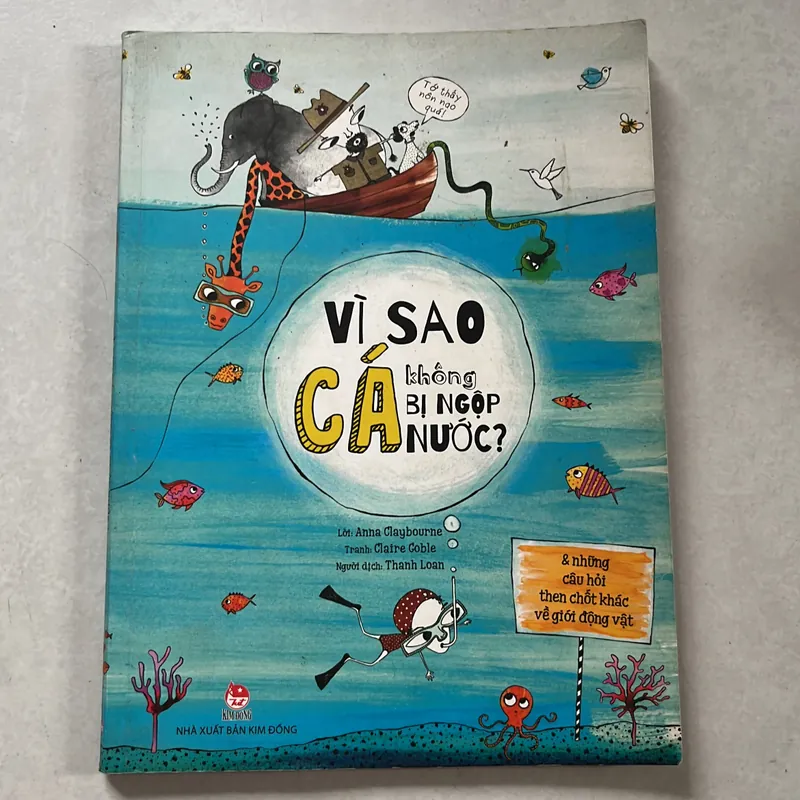 Vì sao cá không bị ngợp nước? 596642