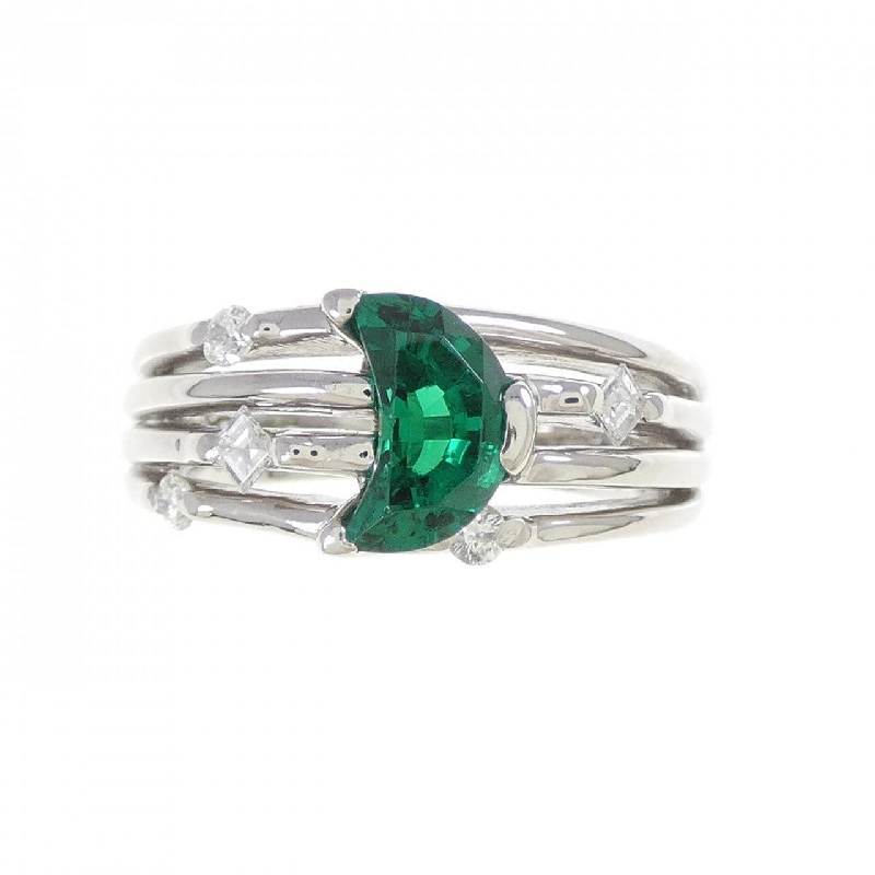 Nhẫn ngọc lục bảo tổng hợp CléSainBère 0.76CT - Hàng hiệu Authentic 837966