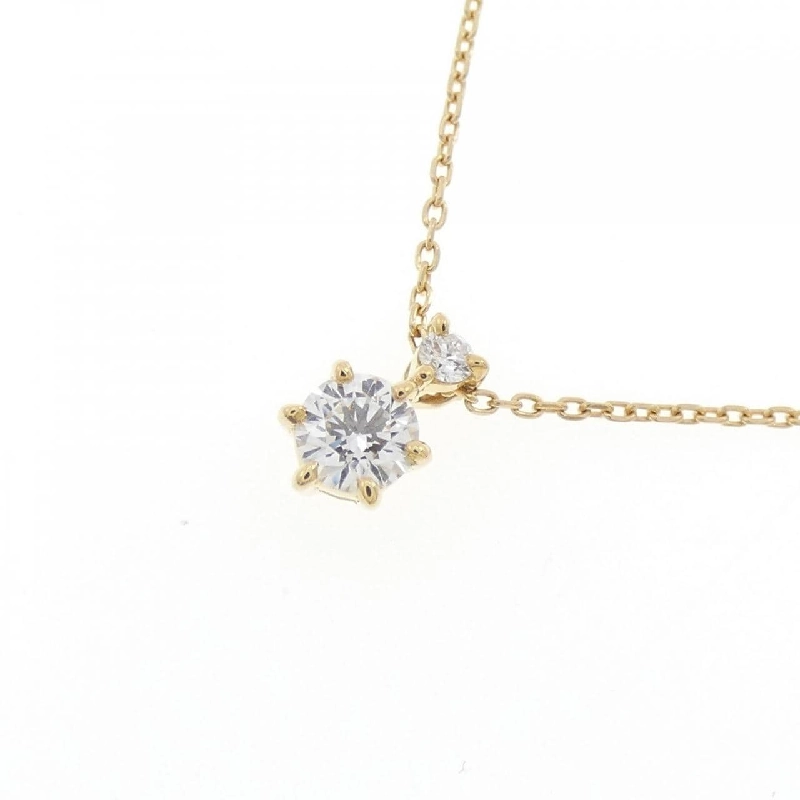 K18YG Dây chuyền kim cương 0.20CT - Hàng hiệu Chính hãng 860757