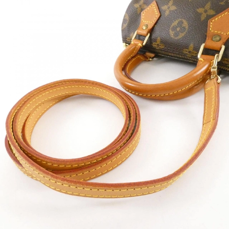 Túi xách Boston Louis Vuitton Monogram Mini Speedy M41534+J00145 - Hàng hiệu Chính hãng 803365