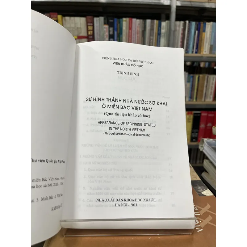 SỰ HÌNH THÀNH NHÀ NƯỚC SƠ KHAI Ở MIỀN BẮC VIỆT NAM- TRỊNH SINH 708852