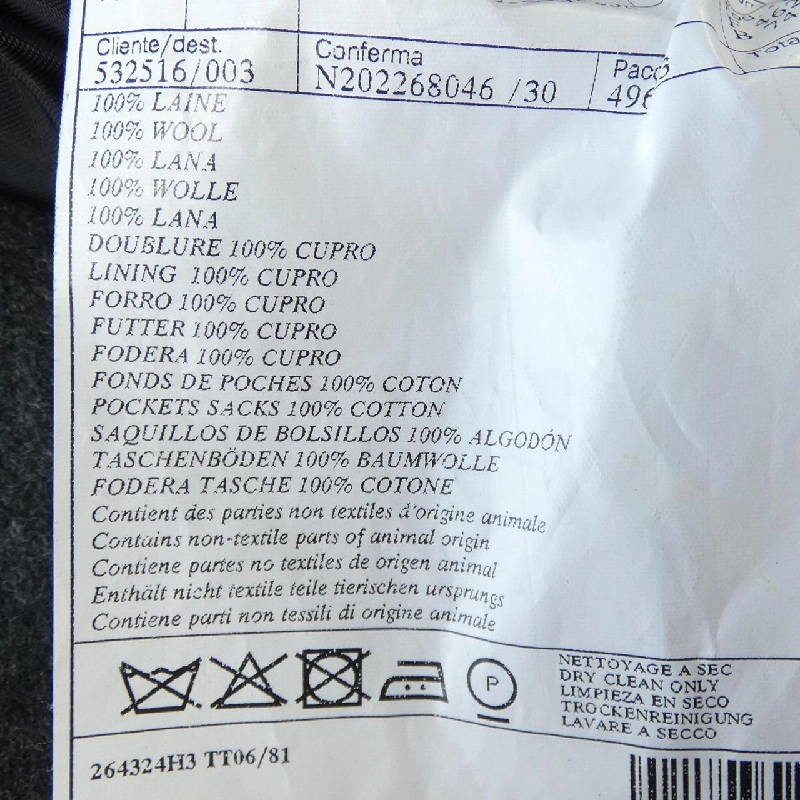 Áo khoác HERMES 264324H3 - Hàng hiệu Authentic 892465