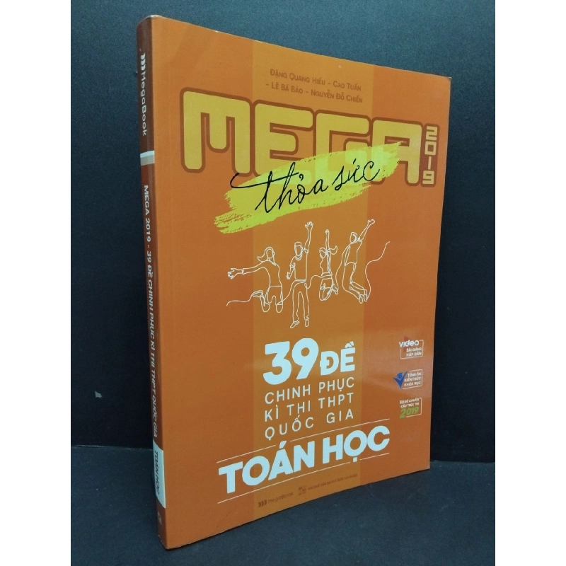 Mega 2019 - 39 đề chinh phục kì thi THPT quốc gia toán học mới 80% ố bẩn nhẹ 2018 HCM1710 GIÁO TRÌNH, CHUYÊN MÔN 917078