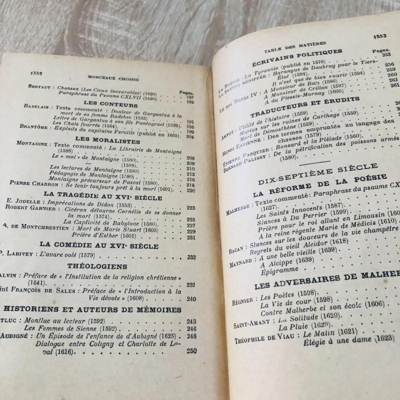 MORCEAUX CHOISIS DES AUTEURS FRANÇAIS – Tuyển tập văn học Pháp kinh điển 📚  971144