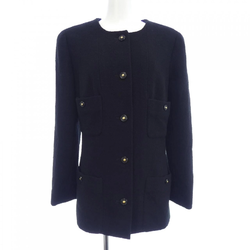 CHANEL P05939V04346 95A Áo khoác không cổ - Hàng hiệu Chính hãng 821888