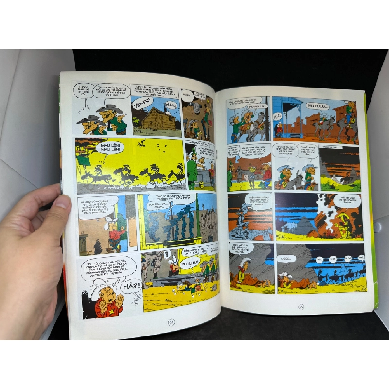 Lucky Luke, Tập 42, Tứ Quái Dalton Vượt Ngục, Mới 80% (Bìa Gấp, Trang Đầu Có Ghi Chữ), 2011 SBM2407 Oreka-Blogmeo 195549