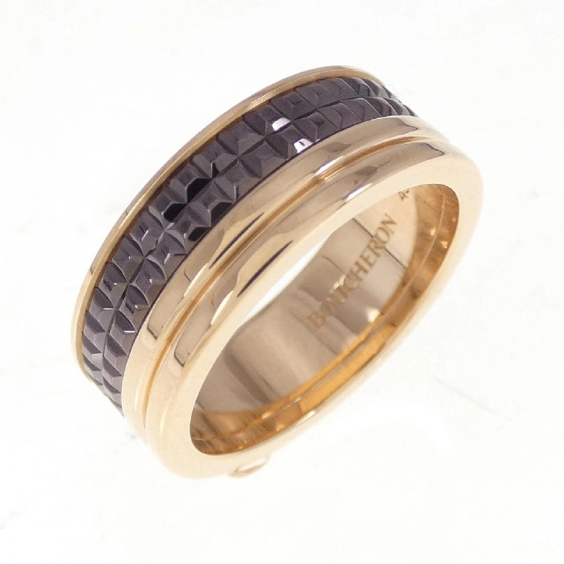 Boucheron Quatre Classic Half Large Ring - Hàng hiệu Authentic 838832