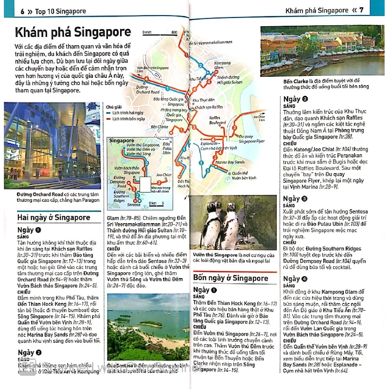 Cẩm Nang Du Lịch - Top 10 Singapore - DK 689986