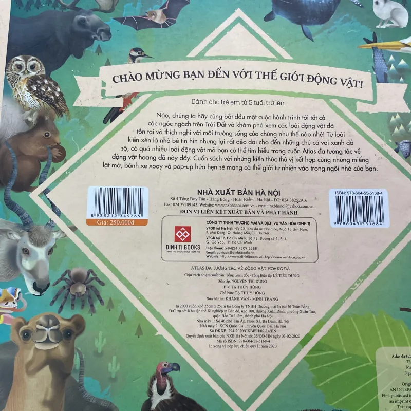 Atlas da tương tác  về động vật hoang dã 766035
