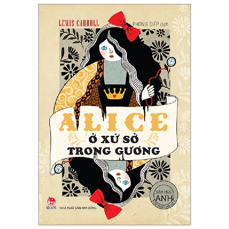 Văn Học Anh - Tác Phẩm Chọn Lọc - Alice Ở Xứ Sở Trong Gương - Lewis Carroll (Mới 100%) Truyện thiếu nhi, NXB Kim Đồng - SÁCH ĐẠI HỌC 480383