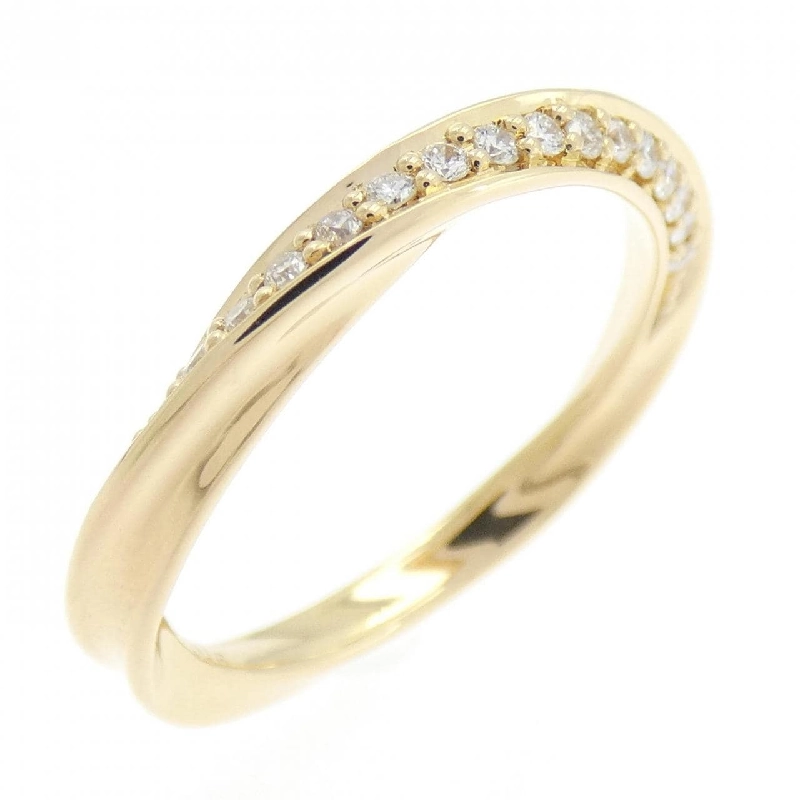 Nhẫn kim cương K18YG 0.16CT 667322