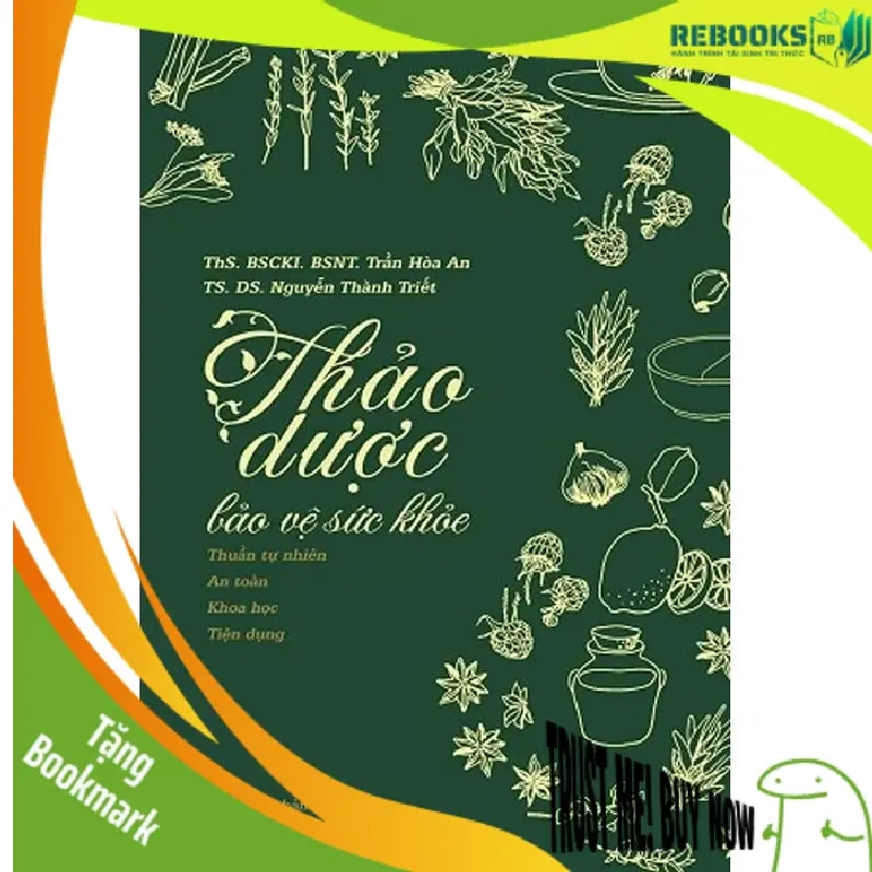 (TẶNG BOOKMARK) Thảo dược bảo vệ sức khỏe,135 - Trần Hòa An+Ng Thành Triết - 2024 - SỨC KHỎE 952822