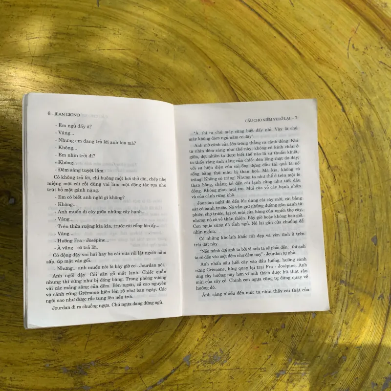 CẦU CHO NIỀM VUI Ở LẠI - JEAN GIONO 937239