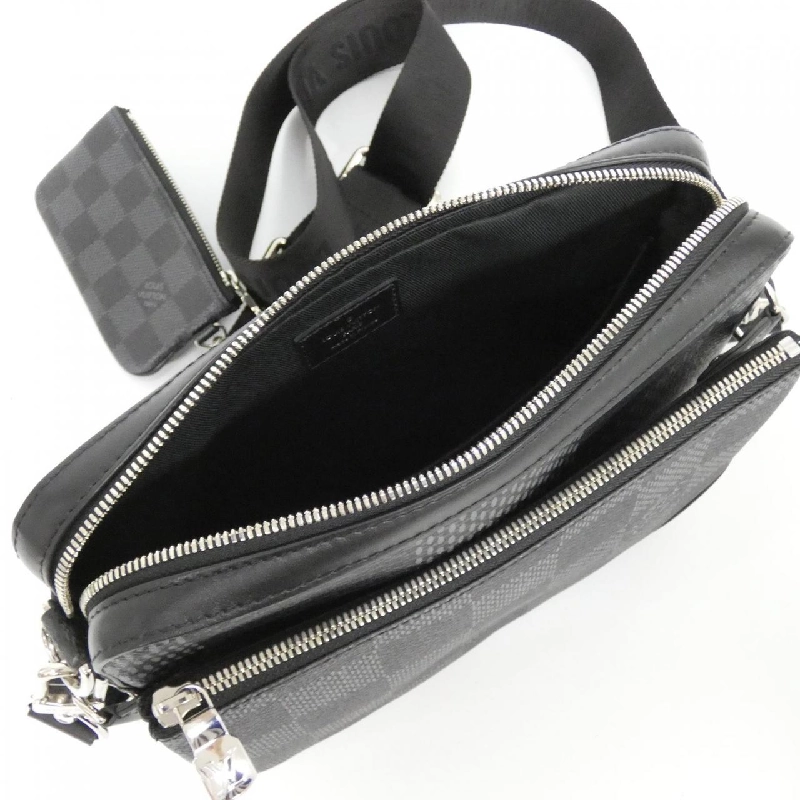 Túi đeo chéo Louis Vuitton Damier Graphite 3D Trio Messenger N50017 - Hàng hiệu Chính hãng 766668