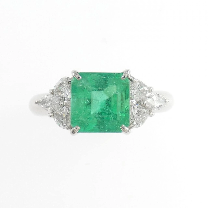 Nhẫn Emerald PT900 1.80CT - Hàng hiệu Chính hãng 852084
