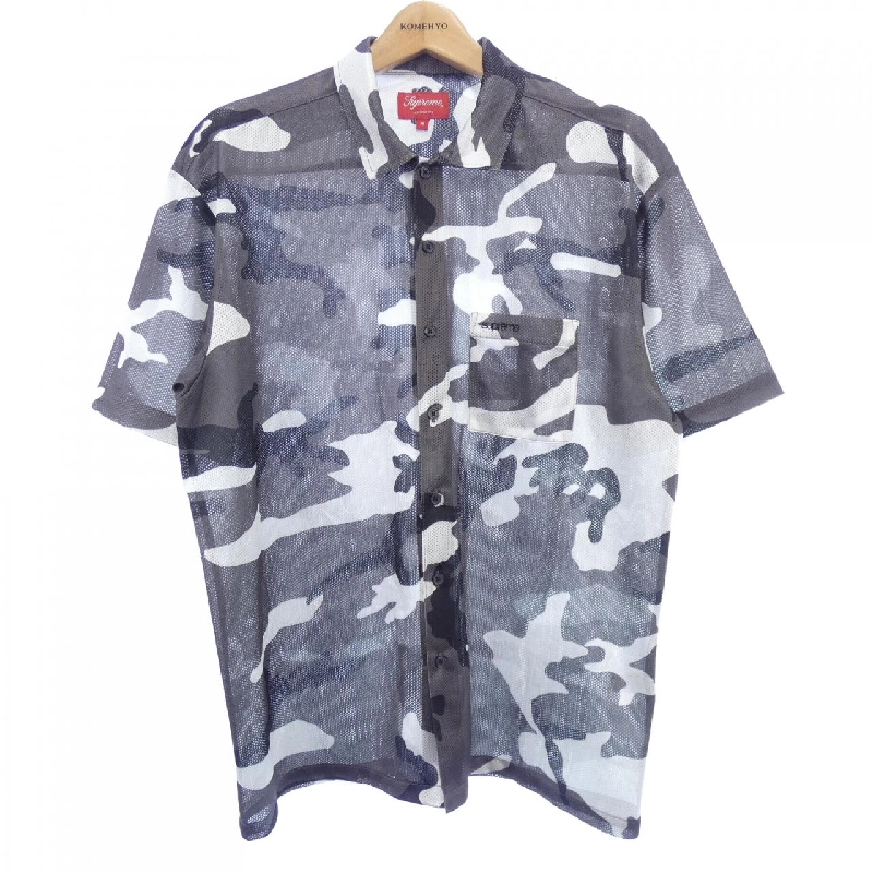 シュプリーム SUPREME Camo Mesh S/S Shirt S／Sシャツ - Hàng hiệu Authentic 891457