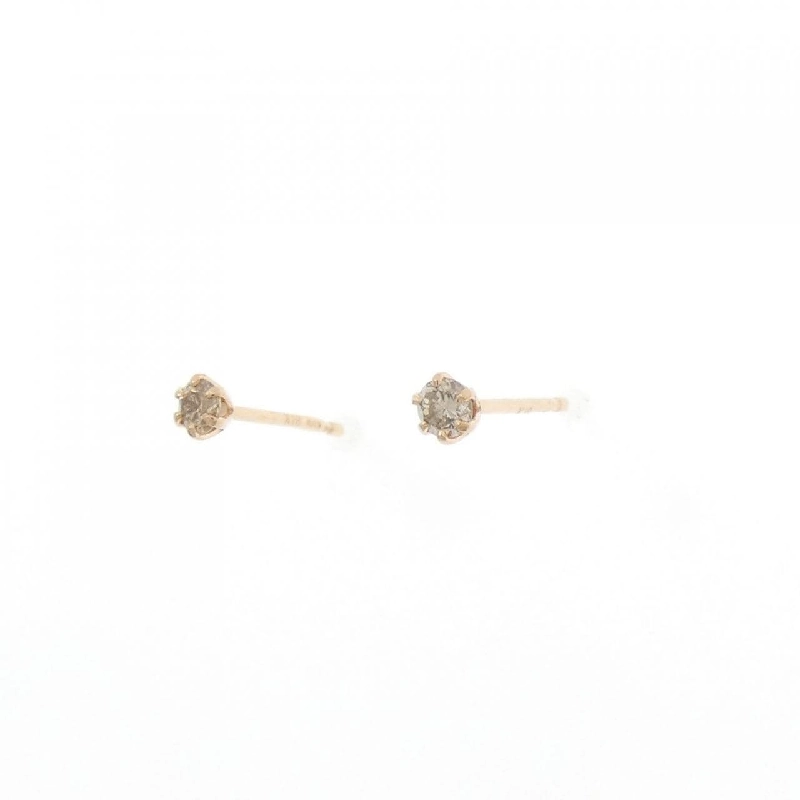 K18PG Bông tai kim cương 0.10CT - Hàng hiệu Chính hãng 862234