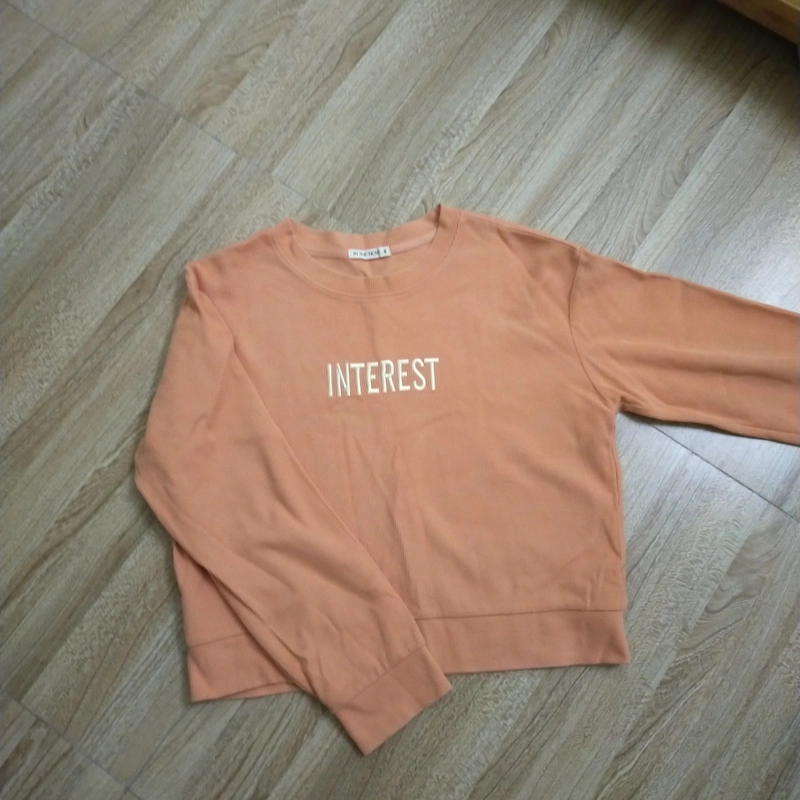 Áo nỉ sweater nữ,dáng croptop  302799