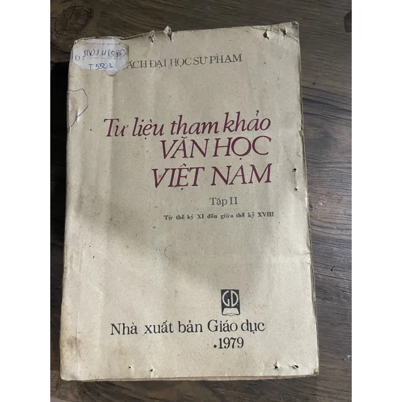 Tài liệu tham khảo văn học Việt Nam Từ thể kỷ XI đến giữa thế kỷ XVIII 1030290