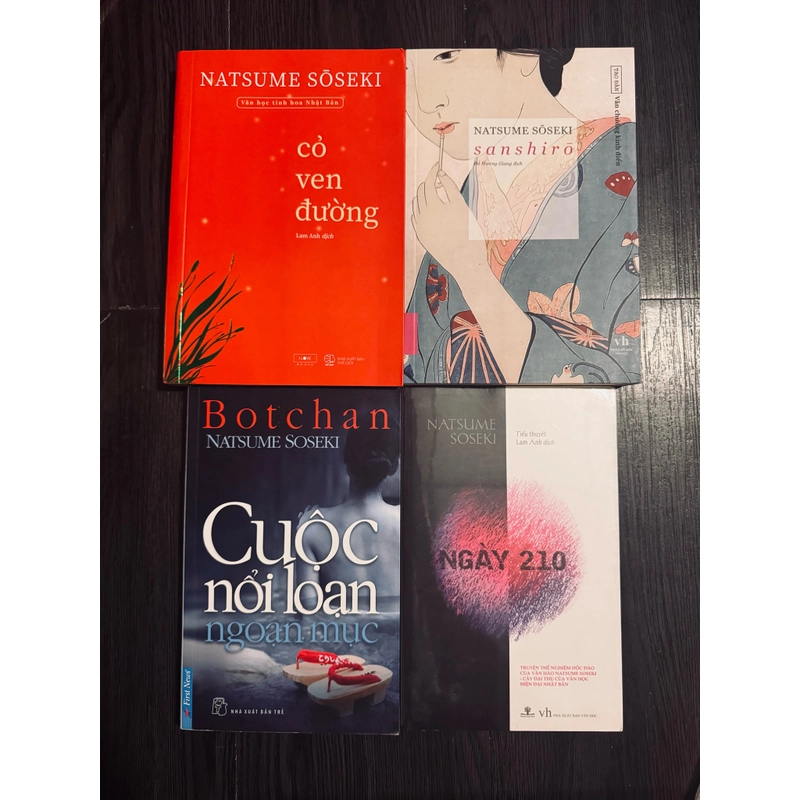 Combo 4 tác phẩm Natsume Soseki 524180