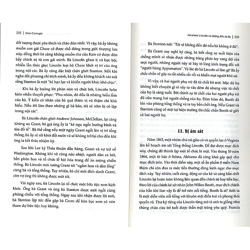 ABRAHAM LINCOLN VÀ NHỮNG ĐIỀU BÍ ẨN - Tác giả DALE CARNEGIE 1066148