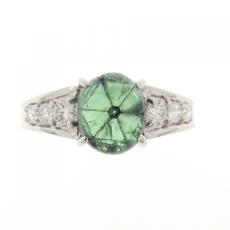 Nhẫn Emerald Trapiche PT900 1.591CT - Hàng hiệu Chính hãng 849581