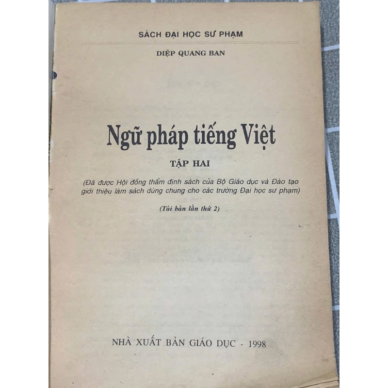 NGỮ PHÁP TIẾNG VIỆT - TẬP 1 +2 545841