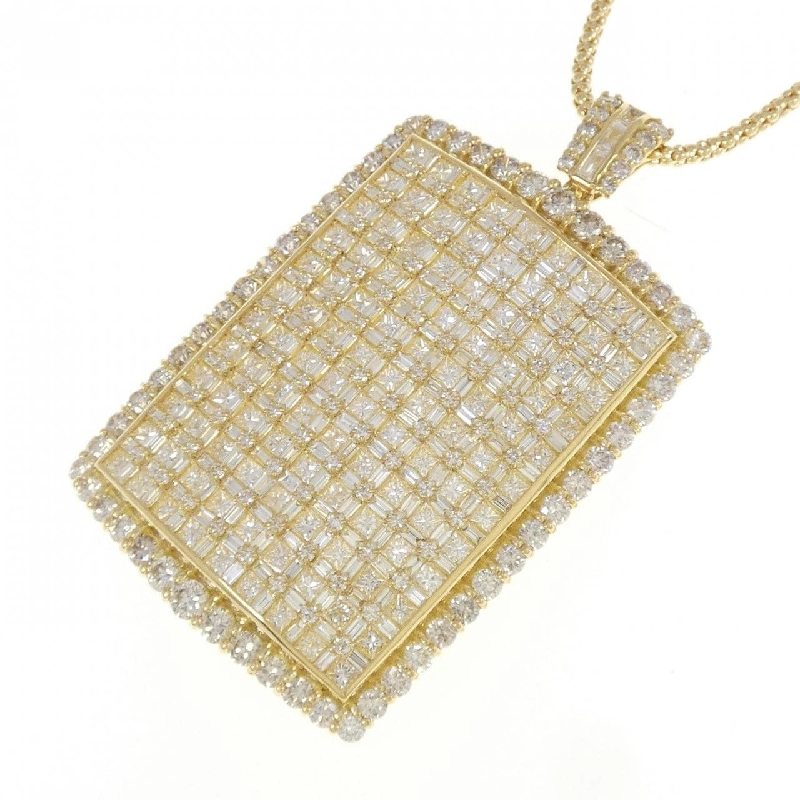 K18YG Dây chuyền kim cương 10.00CT - Hàng hiệu chính hãng 846434