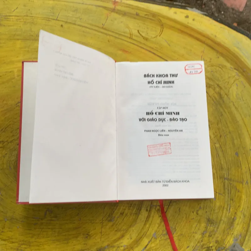 BÁCH KHOA THƯ HỒ CHÍ MINH SƠ GIẢN TẬP 1 HỒ CHÍ MINH VỚI GIÁO DỤC - ĐÀO TẠO 956910