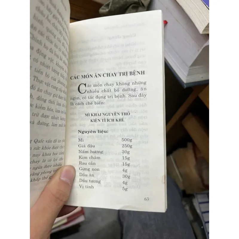 Các món ăn chay trị bệnh [SV1] 713508