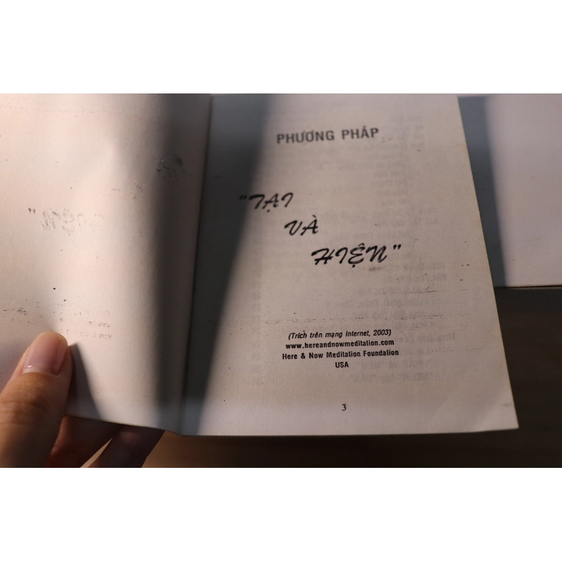 Phương pháp Tại và Hiện 2003 477279