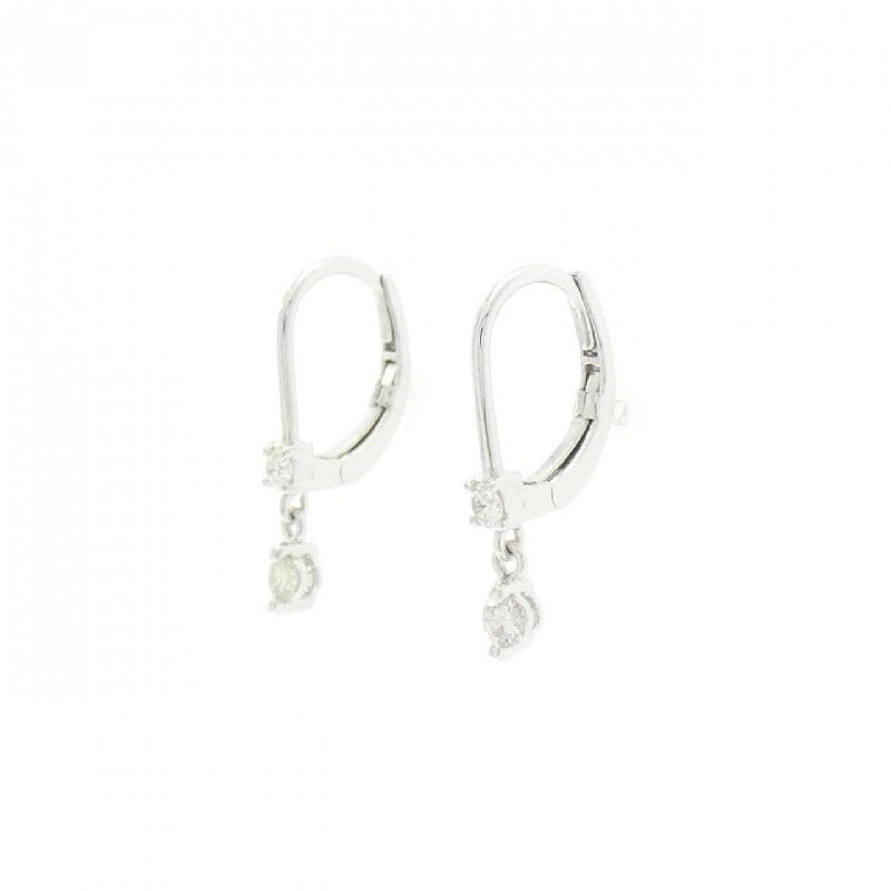 K18WG Bông tai kim cương 0.2CT - Hàng hiệu Chính hãng 869161