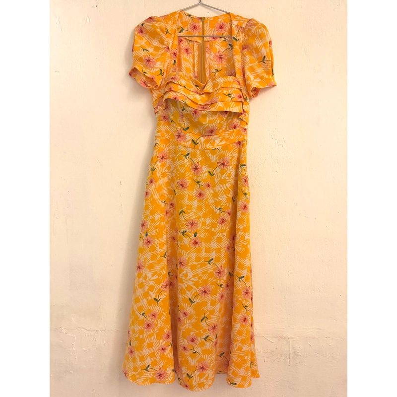Đầm hoa màu vàng 545195