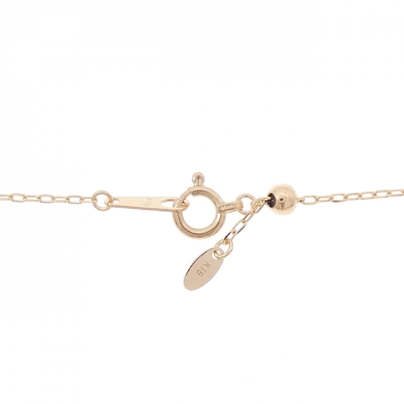 K18PG Dây chuyền kim cương hình chữ thập 0.20CT - Hàng hiệu Chính hãng 861356