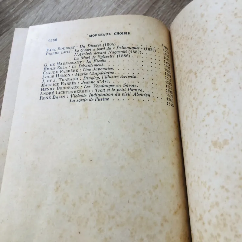 MORCEAUX CHOISIS DES AUTEURS FRANÇAIS – Tuyển tập văn học Pháp kinh điển 📚  971144