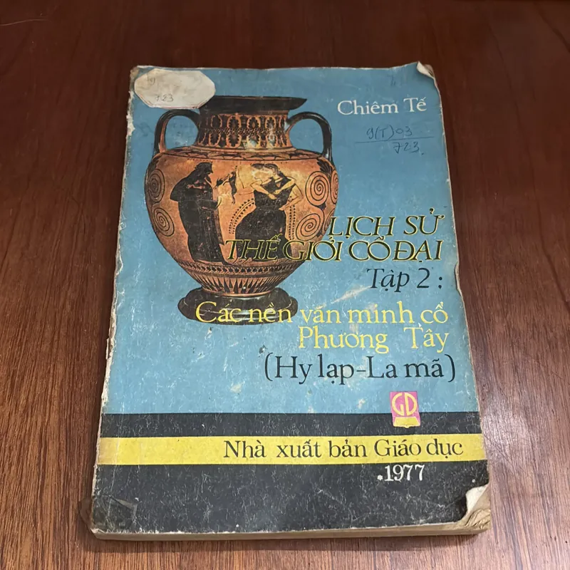 II Sách Xưa: Lịch Sử Thế Giới Cổ Đại (2 Tập) - Chiêm Tế - 1977 622888