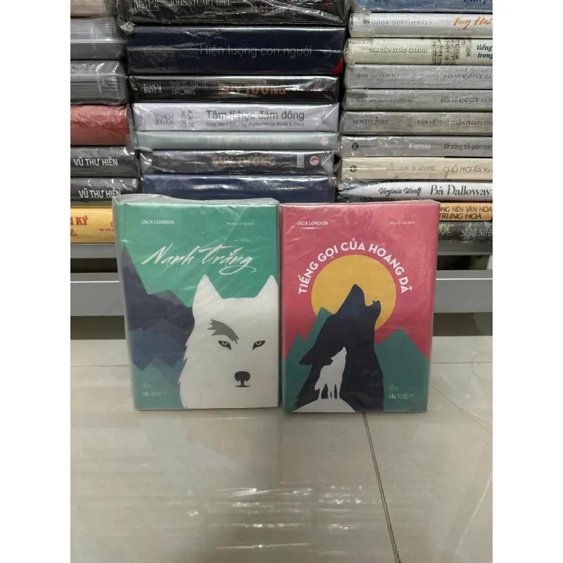 Combo 2 quyển Tiếng gọi nơi hoang dã + Nanh Trắng - Jack London (Bìa cứng) 689398