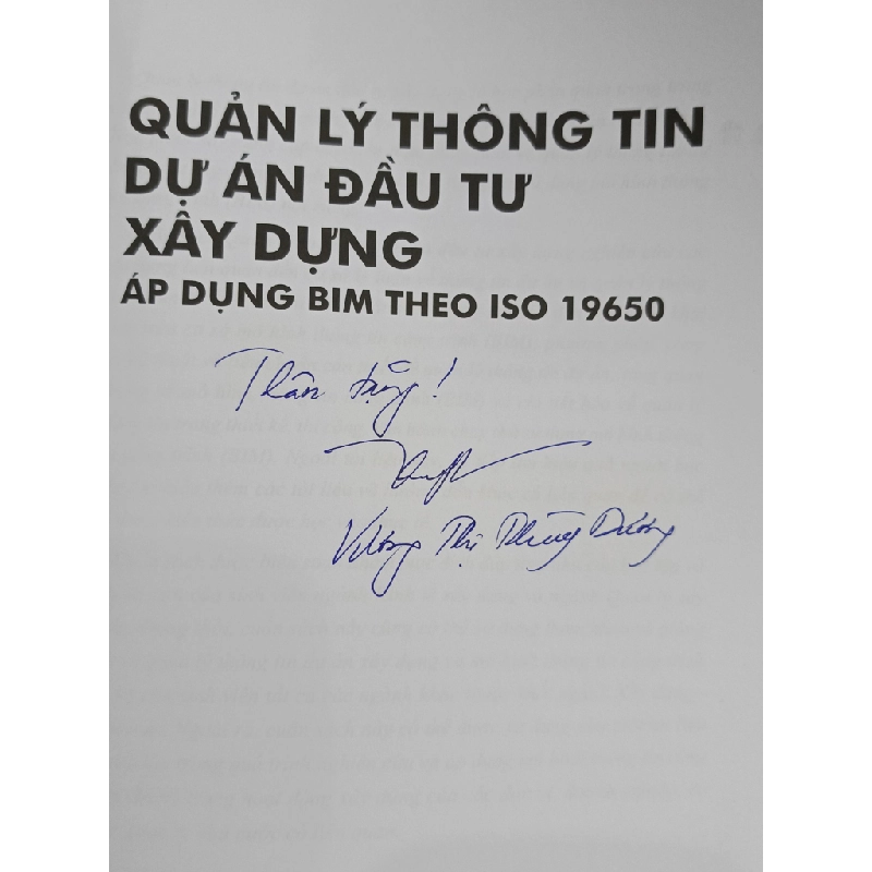 Quản lý thông tin dự án đầu tư xây dựng áp dụng BIM theo ISO 19650 - Nhiều tác giả 478930