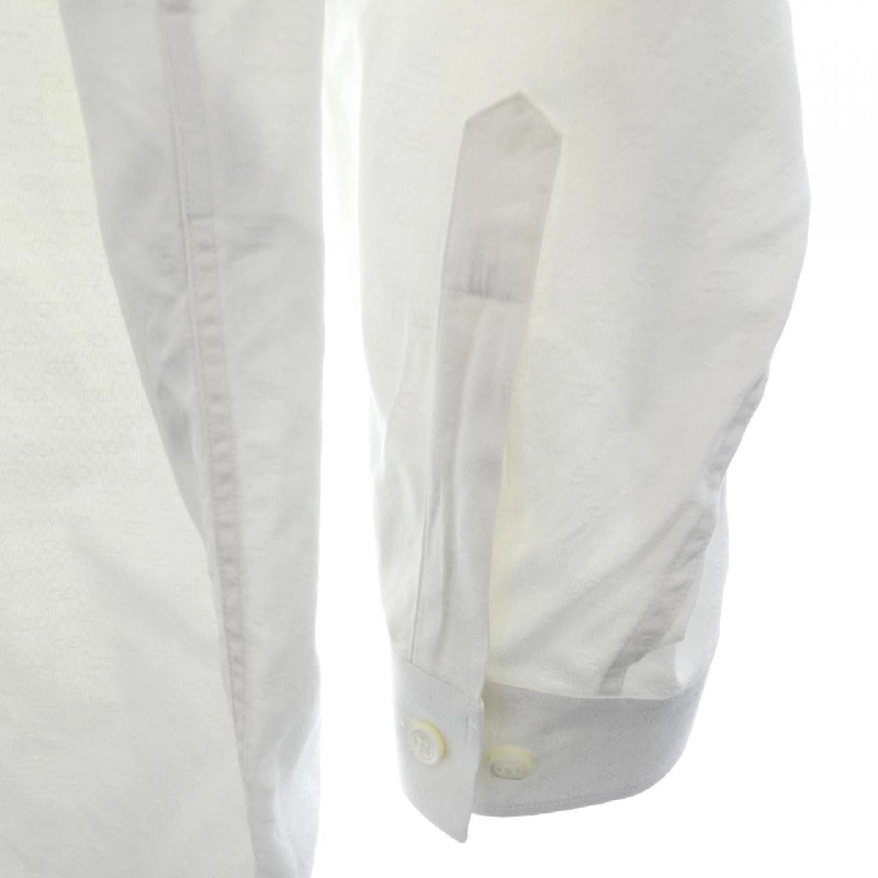 Áo sơ mi cotton Oxford có thêu GUCCI 742711 ZANVH - Hàng hiệu Authentic 897323