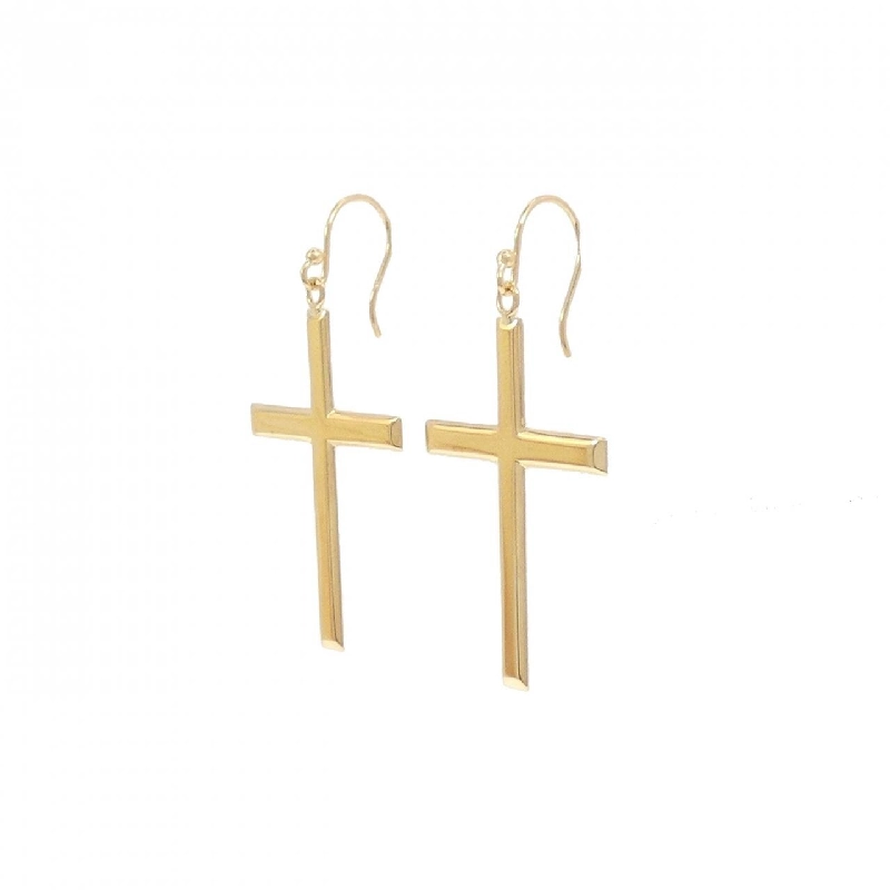 K18YG Khuyên tai chéo - Hàng hiệu Chính hãng 868866