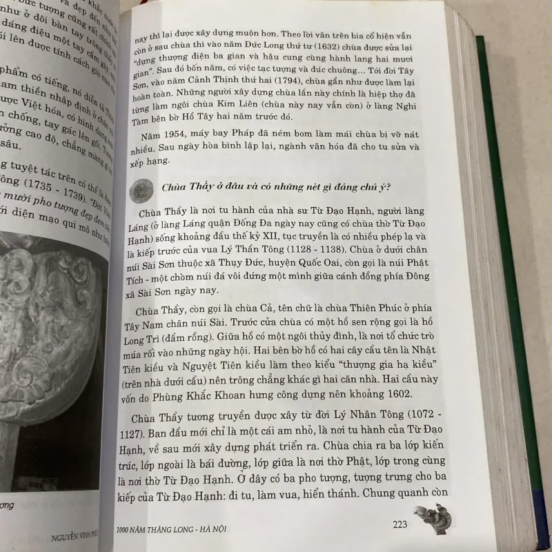 1000 NĂM THĂNG LONG - HÀ NỘI, bản bìa cứng 997692