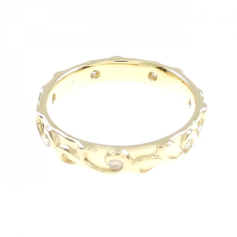 Nhẫn kim cương K18YG 0.10CT 671989