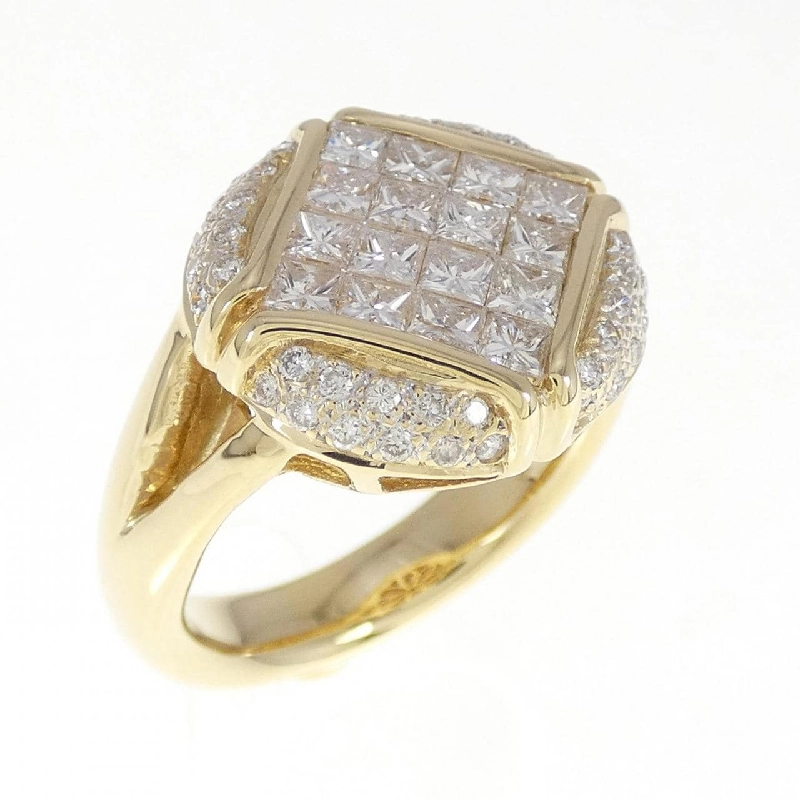 Nhẫn kim cương K18YG 1.25CT 671684