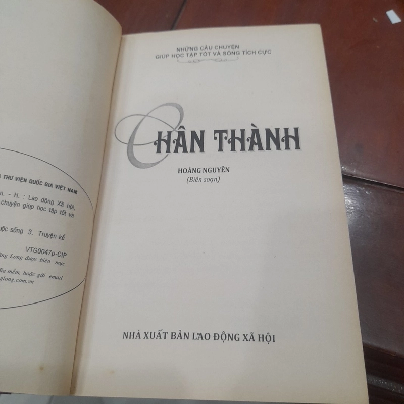 Hoàng Nguyên - CHÂN THÀNH (những câu chuyện học tốt, sống tích cực) 453344