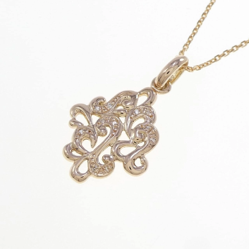 K18YG Dây chuyền kim cương 0.05CT - Hàng hiệu Chính hãng 860989